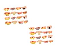 Toyvian 40 Piezas De Dentadura Postiza A Granel Disfraz De Juego De Rol Regalos A Granel Para Halloween Dientes Falsos Dientes De Halloween Niños Bromas Dentaduras Postizas Dientes