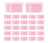 Toyvian 40 Piezas De Rodamientos Giratorios Para Decoración De Uñas De Plástico Para Decoración De Uñas Con Adornos De Joyería De Plástico Color Rosa