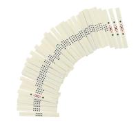 Toyvian 44 Piezas Palos de Puntuación para Juegos de Mesa Chinos Mahjong, Accesorios de Plástico Diseño Elegante para Mejorar la Experiencia de Juego Familiar