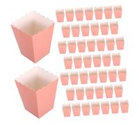 Toyvian 48 Piezas Cajas Plegables para y Snacks Infantiles Recipientes de Cartón para Fiesta Cumpleaños Niña Contenedores Versátiles para y Aperitivos para Celebraciones y Merienda