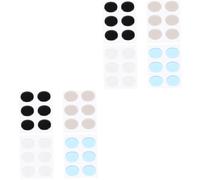 Toyvian 48piezas Almohadillas De Silencio Para Batería Gel Antivibración Reutilizable Para Músicos Práctica y Estudio Accesorios Para Control De Sonido