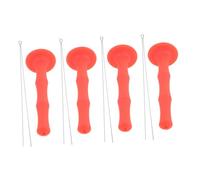 Toyvian 4juegos Protector De Dedos Para Arquería De Accesorio Antivibración y Protector De Cuerda Entusiastas Del Deporte