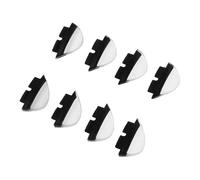 Toyvian 4Pares Almohadillas Nasales para Gafas Antideslizantes Reemplazo y Cómodo para Anteojos para Actividades Variadas