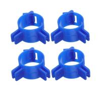 Toyvian 4piezas Accesorios para Patas de Mesa Plegables Soporte de Pata Bloqueo Desmontable de Plástico para Muebles de Autocaravana y Hogar