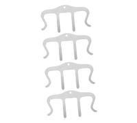 Toyvian 4piezas Clips De Página Musical De Metal Sujetapáginas Para Partituras y Libros Soporte Para Música De Trompeta Accesorio Práctico y Duradero