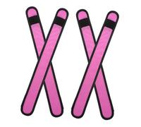 Toyvian 4piezas Correas Led para Piernas Banda De Seguridad Reflectante para Equitación Nocturna Equipamiento De Entrenamiento Alta Visibilidad