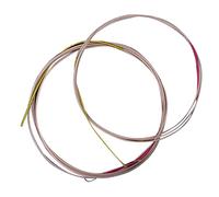 Toyvian 4piezas Cuerdas de Práctica para Pipa Fiables y Duraderas Cuerdas de Acero para Pipa Accesorios para Instrumentos Musicales para Interpretación Profesional