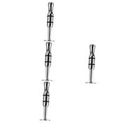 Toyvian 4piezas Ejercitador De Fuerza Para Boquilla De Clarinete Práctico Para Principiantes Resistente y Duradero Para Trompetas y Saxes Plata