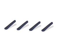 Toyvian 4piezas Estuche Para Flauta y Clarinete Bolsa De Transporte Para Instrumentos Musicales Compatible Saxofón y Soprano Diseño Ligero y Práctico Bordes Azules