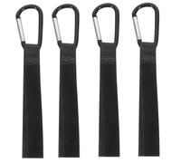 Toyvian 4piezas Gancho Resistente Para Cochecito De Niño Niña Clip De Multifunción Para Colgar Bolsas y Accesorios Carrito De Paseo