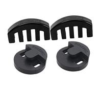 Toyvian 4piezas Silenciador De Goma Para Violín Mute Reductor De Sonido Para Instrumentos De Cuerda Accesorios Prácticos Para Práctica Musical