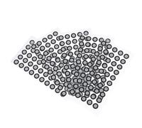 Toyvian 5 Hojas de Marcadores de Escaneo 3D Reflectantes Negros Resistentes al Desgaste Película Pet Práctica para Uso en Escáner 3D