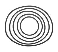 Toyvian 5 Piezas Anillo De Planta Flotante para Acuario Soporte para Aros De Plantas De Acuario Anillos Circulares y Alimentador De Peces