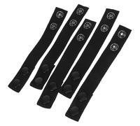 Toyvian 5 Piezas Cinturón de Nylon Resistente para Hombres y Mujeres Botones de Presión para Actividades y Profesional Compatible con Cinturones