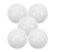 Toyvian 5 Piezas de Bolas Redondas de Acrílico para Rueda de Juego, Accesorio Elegante y Conveniente para Jugar en Casa