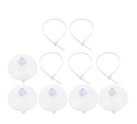 Toyvian 5 Piezas Kit de Ventosas Reforzadas para Fijación de Parque Infantil con Clip Antideslizante y Bridas para Seguridad Suelos Múltiples Soporte Estable para Cerraduras Bebés