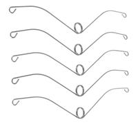 Toyvian 5 Piezas Muelles para Ventilador Extractores Baño Resorte Reemplazo para Sistema Ventilación Cubierta Aire Aireador Techo Pared