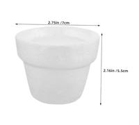 Toyvian 5 Piezas Relleno de Espuma para Macetas Soporte Floral para Arreglos y Manualidades DIY Diseño Simple y Elegante Ligero y Duradero para Decoración del y Jardín