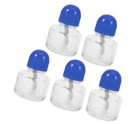 Toyvian 5 Quemadores Lámpara de Alcohol de Vidrio Portátil Mecha para Laboratorio y Camping Calentamiento Rápido Uso en Interiores y Exteriores