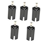 Toyvian 5 Uds Cabezal De Afinador De Guitarra Enrollador De Guitarra Herramienta De Bricolaje Para Guitarra Clavijas De Guitarra Tuerca De Guitarra Afinador De Ukelele Reemplazo De Piezas
