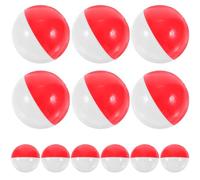Toyvian 50 bolas de lotería redondas, 50 mm, mini bolas acrílicas, bolas de plástico para abrir, para sorteos, juegos de azar, juegos de fiesta
