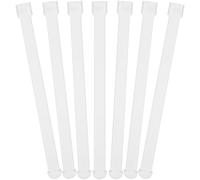 Toyvian 50 Piezas de Plástico para Persianas Verticales Conectores y Placa de Ubicación, Accesorios Prácticos para Cortinas de Oficina y Reparación