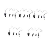 Toyvian 5juegos Guitar Pickup Clip Profesional Accesorio Musical Multiusos Para Guitarra Violín y Sonido De Alta Fidelidad Para Amantes Música