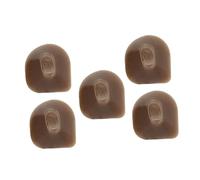 Toyvian 5piezas Bloque De Goma Para Flauta Almohadillas Amortiguadoras Accesorios Para Sordina De Flauta Útiles Para Muelle