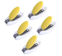 Toyvian 5piezas Cortaúñas De Cartón Forma De Para Bebés De Herramienta y Cuidado De Uñas De Recién Nacidos Aleatorios