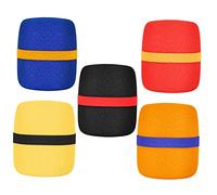 Toyvian 5piezas Funda Protectora De Esponja Para Micrófono Unidades Colores Surtidos Prueba De Viento y Saliva Para Karaoke Conferencias Entrevistas