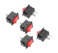 Toyvian 5piezas Interruptores De Repuesto para Juguetes Eléctricos Interruptores De Rocker Pequeños para Proyectos De Manualidades Educativas Accesorios De Tecnología para Niño Niña