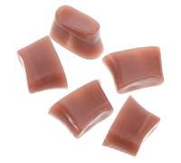 Toyvian 5piezas Tapones De Goma Para Orificios De Flauta Para Instrumentos Silenciador Para De Orificio Accesorios De Reparación De Alta Durabilidad