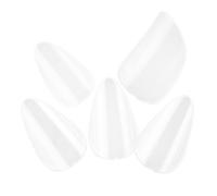Toyvian 5piezas Transparent Pipa Finger Picks for Adults and Children Durable Plectrums for Pipa Ukulele Banjo and Other String Instruments