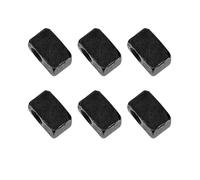 Toyvian 6 Bloques de Inserción de Cuerda de Bloqueo para Puente de Trémolo de Guitarra, Metal Negro, 6 Piezas para Reparación