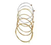 Toyvian 6 Juegos acoustic guitar strings cuerdas guitarra acústica Cuerdas de guitarra para rock Cuerdas de guitarra estables balada cuerda de guitarra las cuerdas