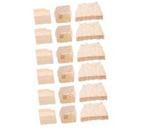 Toyvian 6 Juegos corcho de arco de violín tapones de violín tapones de rana de arco musical instrumentos musicales pieza de reparación de arco cuñas para instrumentos de cuerda importante