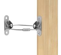 Toyvian 6 Juegos de Correas Antivuelco para Muebles de Acero Laminado en Frío, Anclajes de Pared Resistentes a Terremotos para Armarios y Gabinetes en Hogares Bebés
