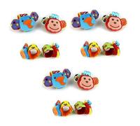 Toyvian 6 Pares Juguetes Infantiles Sonajeros Infantiles Buscador De Pies Infantil Bebé Pulsera