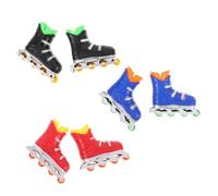 Toyvian 6 Pares Mini Skateboards de Dedo Portátiles Educativos Compactos Oficina Escritorio y Diseño y Fácil de Usar y Azul