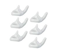 Toyvian 6 Piezas Anillo De Ceramica Colgador De Joyas Soporte Para Flauta De Ocarina Aire Accesorios De Exhibición De Ocarina Accesorios De Flauta Perchero Planta Filtrar Cerámica