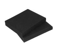 Toyvian 6 Piezas Cojín Almohadilla De Espuma De Alta Densidad Monitor De Estudio Almohadillas De Espuma Aislamiento De Ruido Acústico Paneles De Espuma Acústica Altavoz De Escritorio