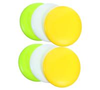 Toyvian 6 Piezas Disco de Entrenamiento para de Técnica de Softball Material PE Resistente para Práctica Individual o Equipo Blanco Verde