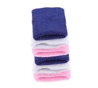 Toyvian 6 Piezas Muñequeras Elásticas para Deportes Atléticos Bandas Absorbentes de Sudor para Adolescentes Protectores de Muñeca Transpirables y Resistentes para Yoga y Running
