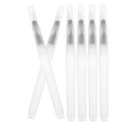 Toyvian 6 Piezas Pincel Recargable de Acuarela de Plástico, Bolígrafo para Pintar Arte, para Pintura y Escritura, Fácil de Usar, Mezcla de Color, para Adultos