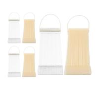 Toyvian 6juegos Tabla de Colores de Uñas de Palillos Exhibidores Forma de Abanico para Muestras de Colores de Puntas de Uñas Práctica Casa y Salón