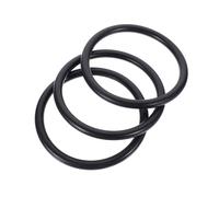 Toyvian 6piezas Almohadilla De Caucho Para Cuencos De Música Base De Cristal Para Cuencos Budistas Accesorio Esencial Para Instrumentos De