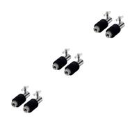 Toyvian 6piezas Clutch De Metal Para Hi-hat Accesorios De Percusión Para Soporte De Platillo De Jazz De Instrumento Negro