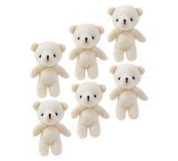Toyvian 6piezas Colgante De Adorable Minifigura De De Peluche Juguete De para Llavero Decoración De para Bolso
