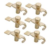 Toyvian 6piezas Erhu Tuner Fine String Adjuster Herramientas De Afinación Profesional Para Erhu Accesorios Compactos y Portátiles Instalación Rápida y Ajustes Precisos