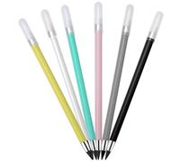 Toyvian 6piezas Lápices Eternos sin Necesidad de Afilar Unidades Reutilizables para Dibujo y Escritura Lápices Mágicos sin Tinta para Estudiantes y Artistas Colores Color Color Aleatorio